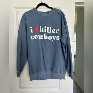 Comfort Colors Blue Crewneck Sweater